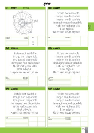 Valeo Engine Cooling 2012 2013 catalogue 955486