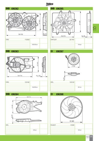 Valeo Engine Cooling 2012 2013 catalogue 955486