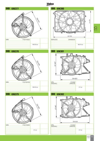 Valeo Engine Cooling 2012 2013 catalogue 955486