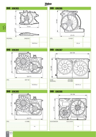 Valeo Engine Cooling 2012 2013 catalogue 955486
