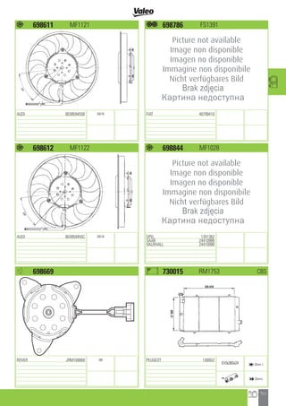 Valeo Engine Cooling 2012 2013 catalogue 955486
