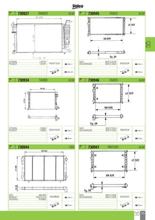 Valeo Engine Cooling 2012 2013 catalogue 955486