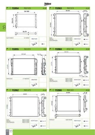 Valeo Engine Cooling 2012 2013 catalogue 955486