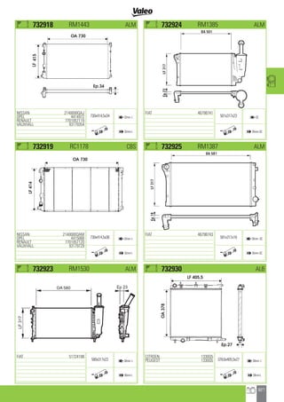 Valeo Engine Cooling 2012 2013 catalogue 955486