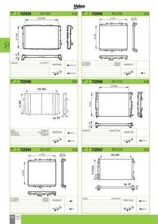 Valeo Engine Cooling 2012 2013 catalogue 955486