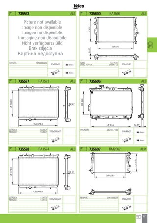 Valeo Engine Cooling 2012 2013 catalogue 955486
