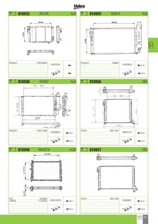 Valeo Engine Cooling 2012 2013 catalogue 955486
