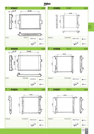 Valeo Engine Cooling 2012 2013 catalogue 955486