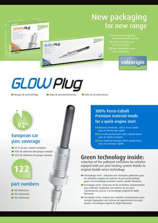 Valeo engine management systems spark & glow plugs 2013 catalogue