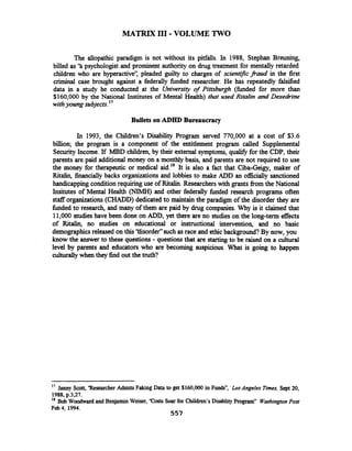 Matrix III Volume Two By Val Valerian   