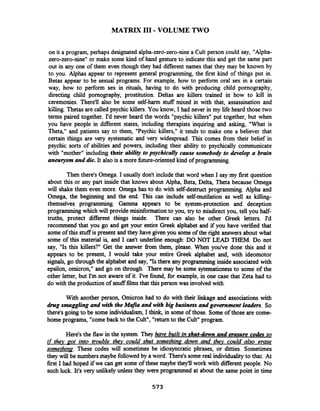 Matrix III Volume Two By Val Valerian   