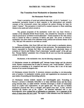 Matrix III Volume Two By Val Valerian   