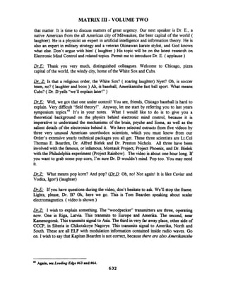 Matrix III Volume Two By Val Valerian   