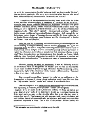 Matrix III Volume Two By Val Valerian   