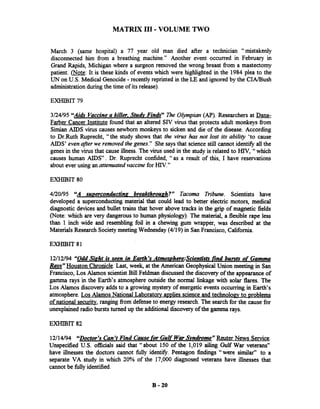 Matrix III Volume Two By Val Valerian   