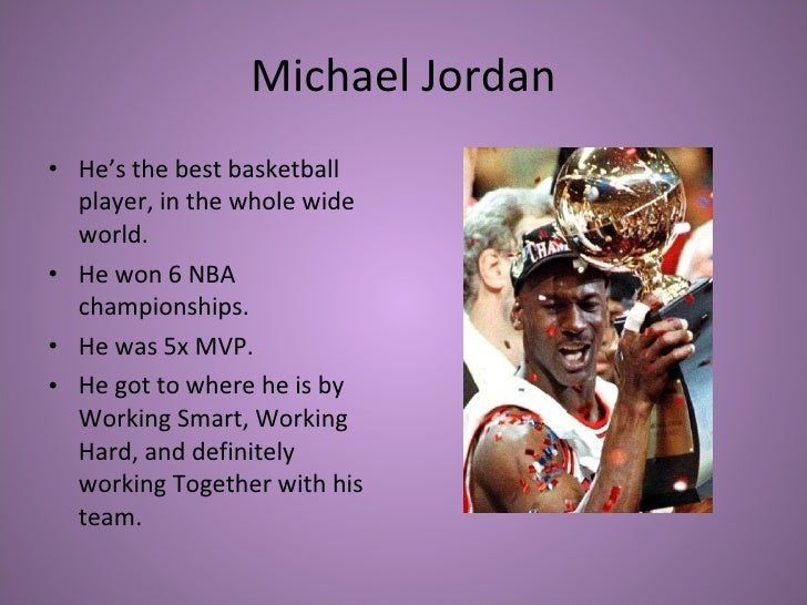 michael jordan ppt