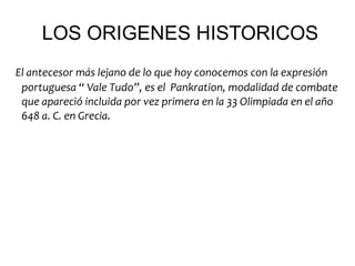 LOS ORIGENES HISTORICOS ,[object Object]