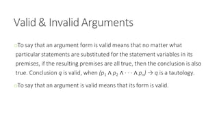 Valid and Invalid Arguments.pptx | Food & Drink