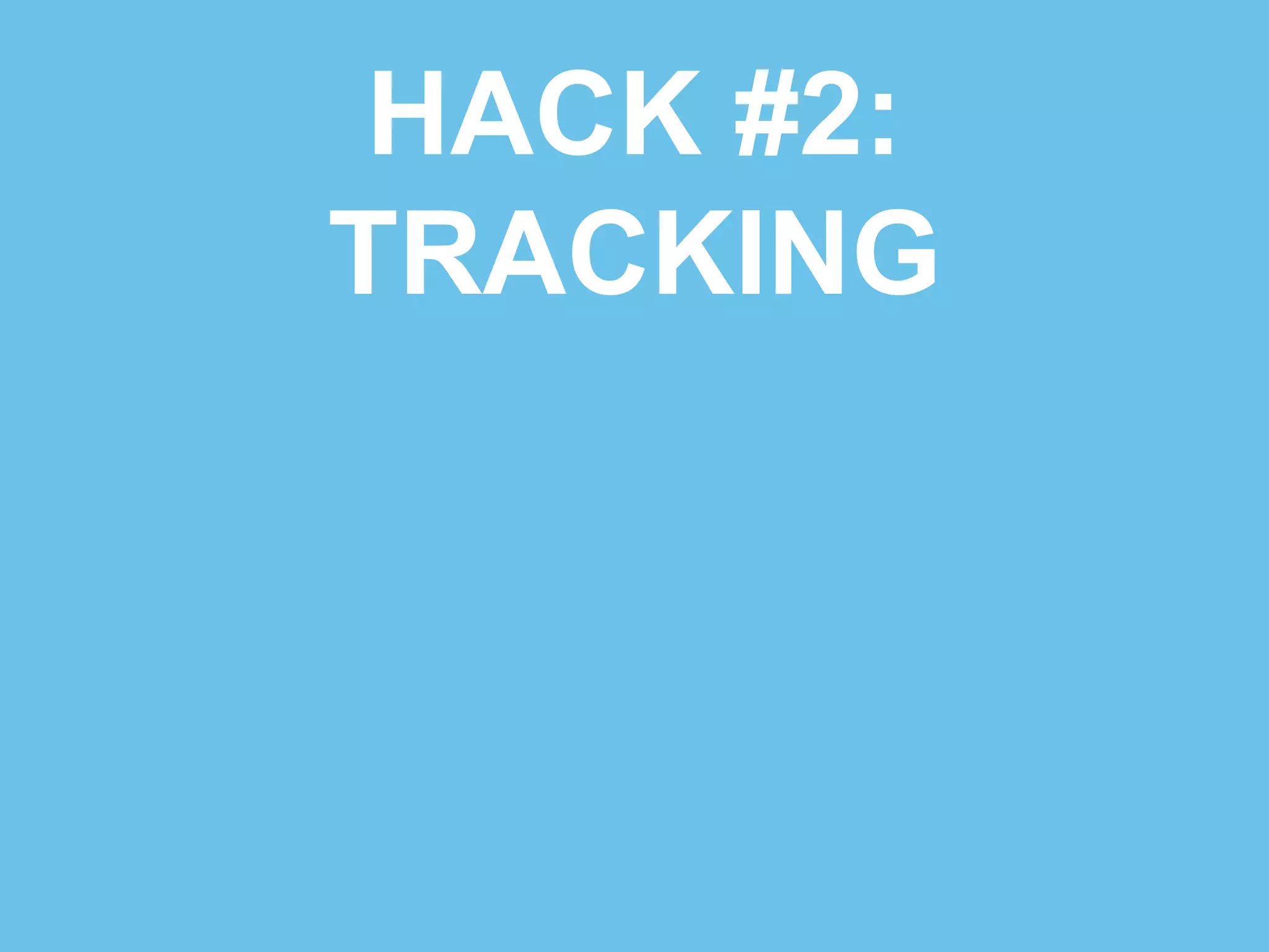 “stalking is the 
most underrated 
startup strategy” 
CAREER 
 