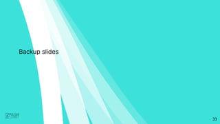 33
Backup slides
 