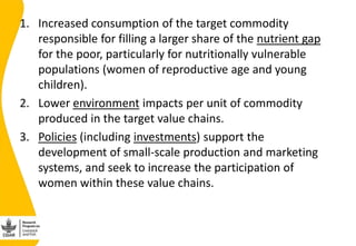 Validating the Nicaragua Dual Purpose Cattle  Value chain Impact Pathway(s) 