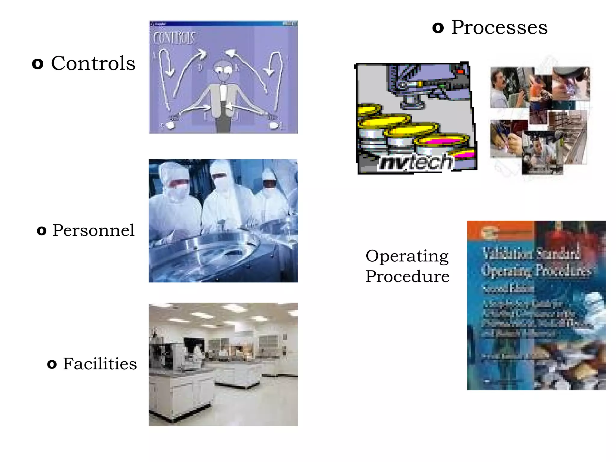 Controls Processes Personnel Facilities Operating  Procedure 