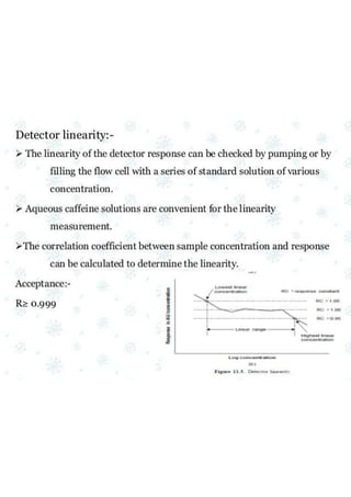 Validation and calibration of analytical equipment | PDF