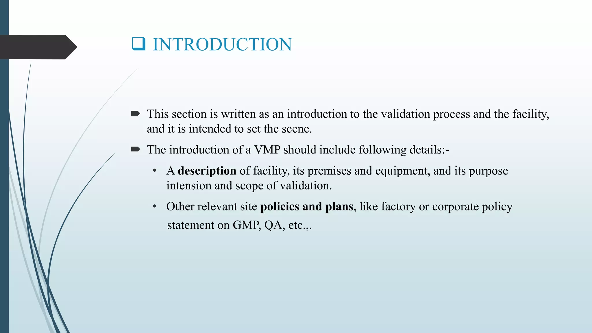 Validation and calibration of master plan ppt