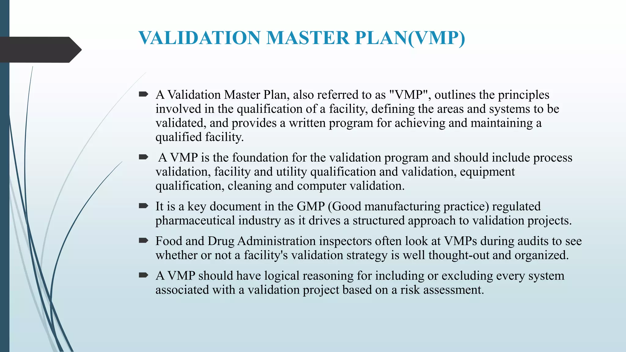 Validation And Calibration Of Master Plan