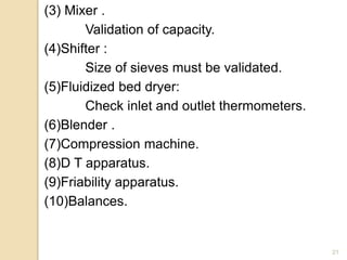 Validation and qualification | PPTX