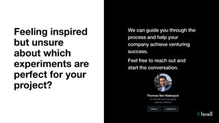 Lean Business Validation experiments | PDF