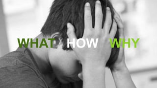 Bart Schutz | Linkedin.com/in/bartschutz | Online Dialogue | NIP | TeamCROco | Emerce Conversion | April 11th, 2019lisa runnels via Pixabay
WHAT HOW WHY
 