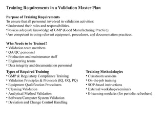 Validation Master Plan (VMP) in Pharmaceutical.pptx