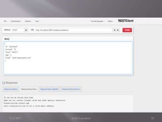 Validation module in mule | PPTX