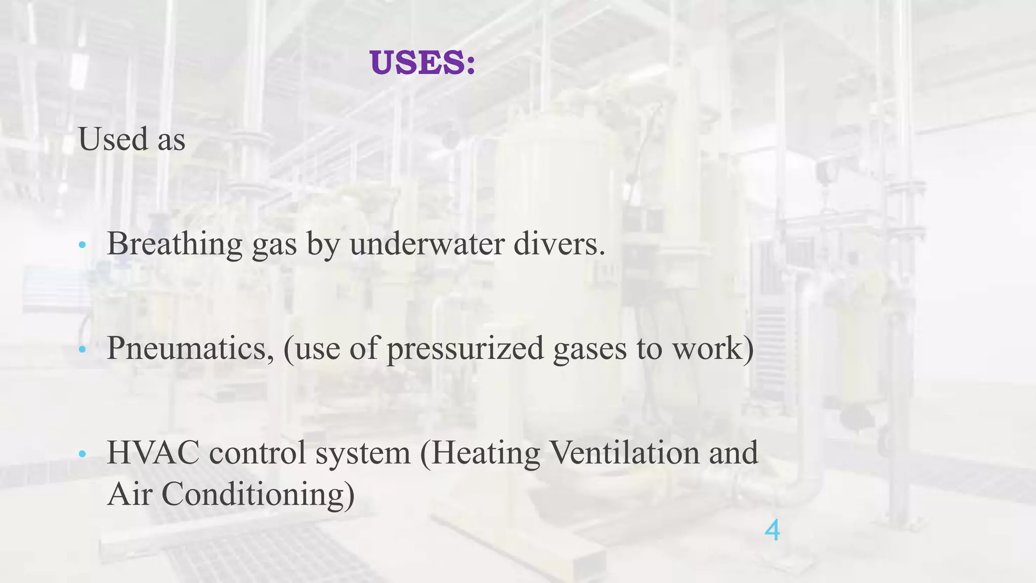 Validation of compressed air and nitrogen | PPTX