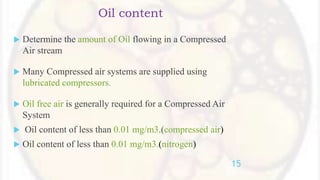 Validation of compressed air and nitrogen | PPTX