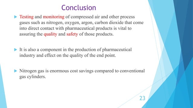 Validation of compressed air and nitrogen | PPTX