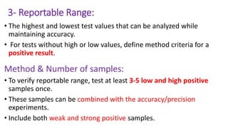 Validation of qualitative lab test methods | PPTX