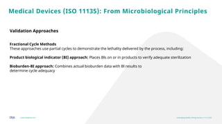 Validation of Sterilization Process for Medical Devices (ISO 11135 ...