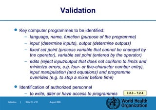 Validation Part5 | PPT