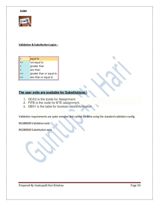 Sap validation and substitution pdf