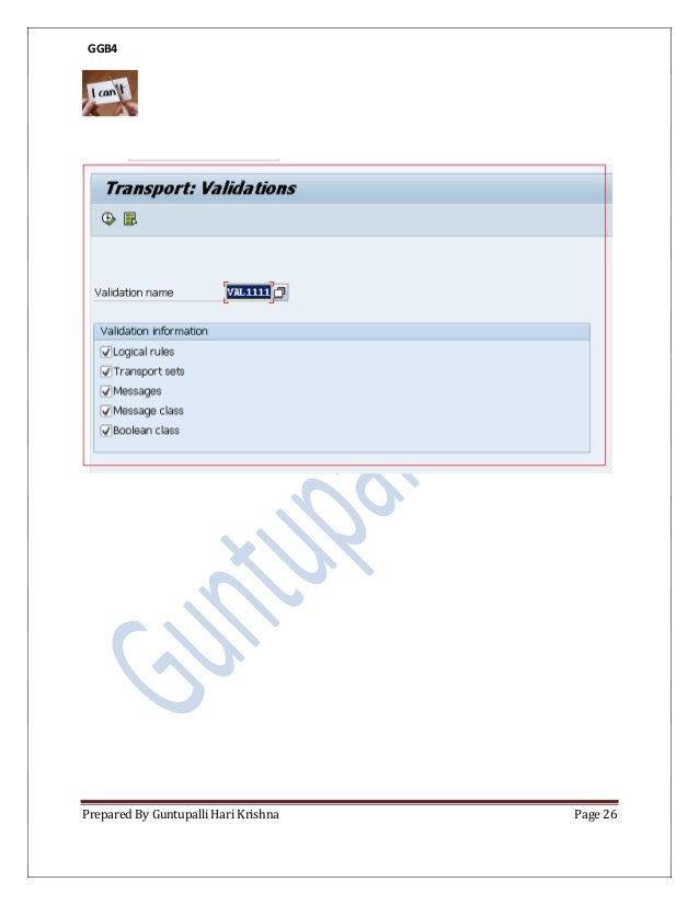 SAP Validation And Substitution