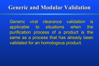 Validation virus removal 092600 kw | PPT