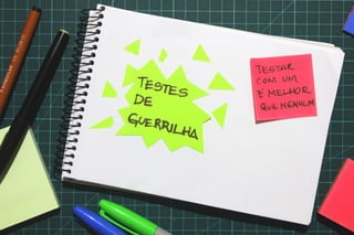 Valide no papel: Prototipagem e testes de interfaces mobile - versão 2