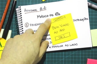Valide no papel: Prototipagem e testes de interfaces mobile - versão 2