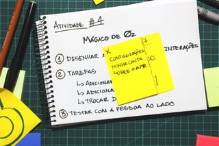 Valide no papel: Prototipagem e testes de interfaces mobile - versão 2