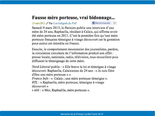 Le Télégramme   Semaine de la Presse Cyrillejournalisme
                  Les nouvelles facettes du Frank 2013    IFRA - 2...