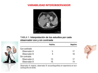 VARIABILIDAD INTEROBSERVADOR
 