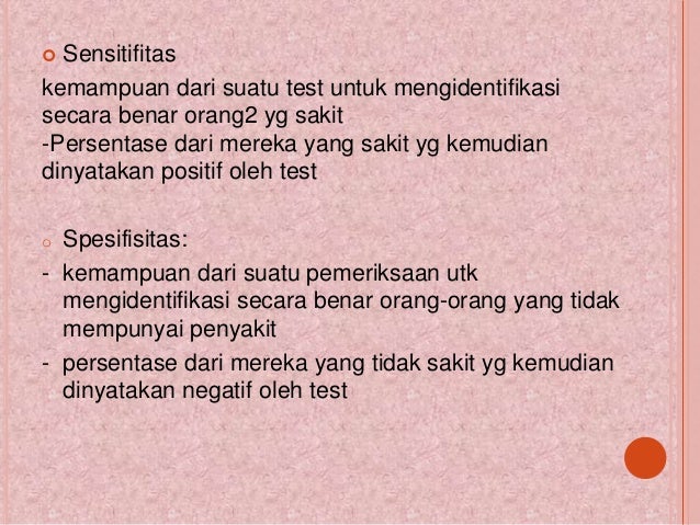 Validitas dan reabilitas dalam penelitian kedokteran