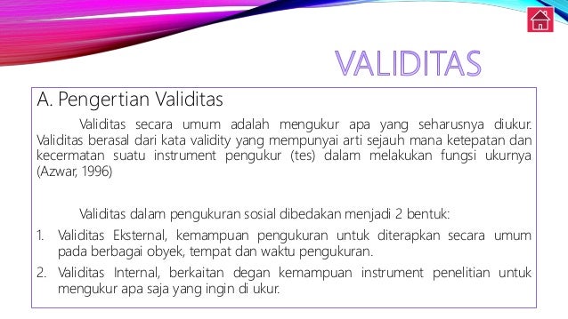 Metodologi Penelitian Sesi 8 Validitas Dan Reliabilitas Instrumen Ppt Download
